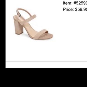 BP Block heel slingback sandal